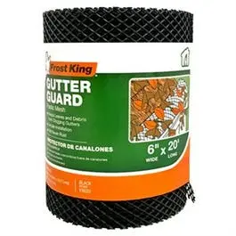 Mesh Gutter Guard, Plastic,  6-In. X 20-Ft. 1