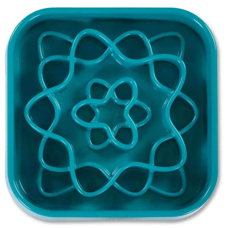 Messy Mutts Interactive Square Dog Slow Feeder 1