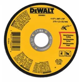 Metal Cut-Off Wheel, 4.5-In. X .045-In. X 7/8-In. 1