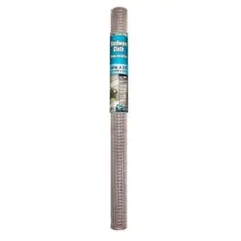 Metal Hardware Cloth Fence, 19-Ga., 1/2-In. Mesh, 48-In. X 5-Ft. 1