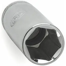 Metric Deep Well Socket, 6-Point, 3/8-Inch Drive, 9Mm 1