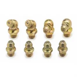 Metric Grease Fitting Set, 6Mm X 1 Thread, 8-Pc. 1