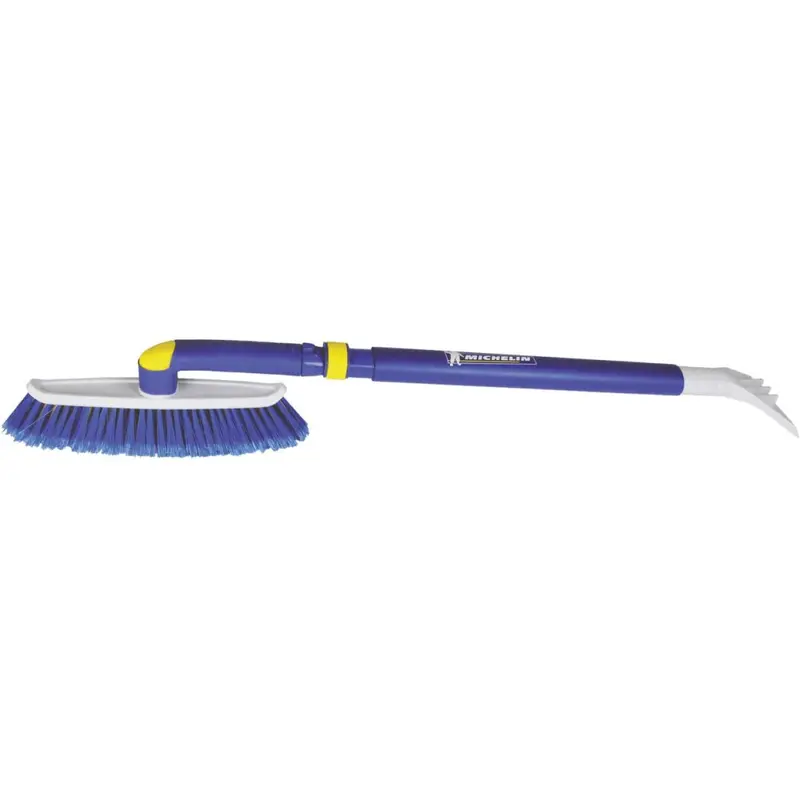 Michelin 50 In. Steel Hybrid Telescopic Snowbrush With Ice Scraper 1
