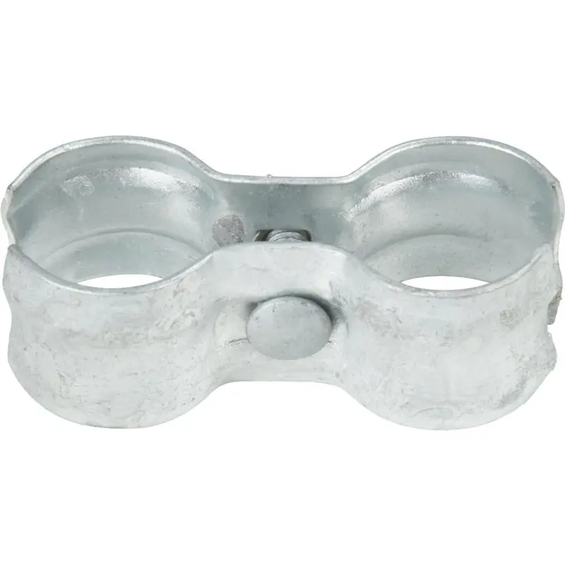 Midwest Air Tech 1-3/8 In. Galvanized Steel Kennel Clamp (2-Pack) 1