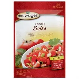 Mild Salsa Canning Mix, 4-Oz. 1