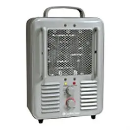 Milk House Utility Heater, Metal Grey 1