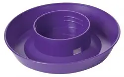 Miller 1 Quart Screw-On Poultry Waterer Base 2
