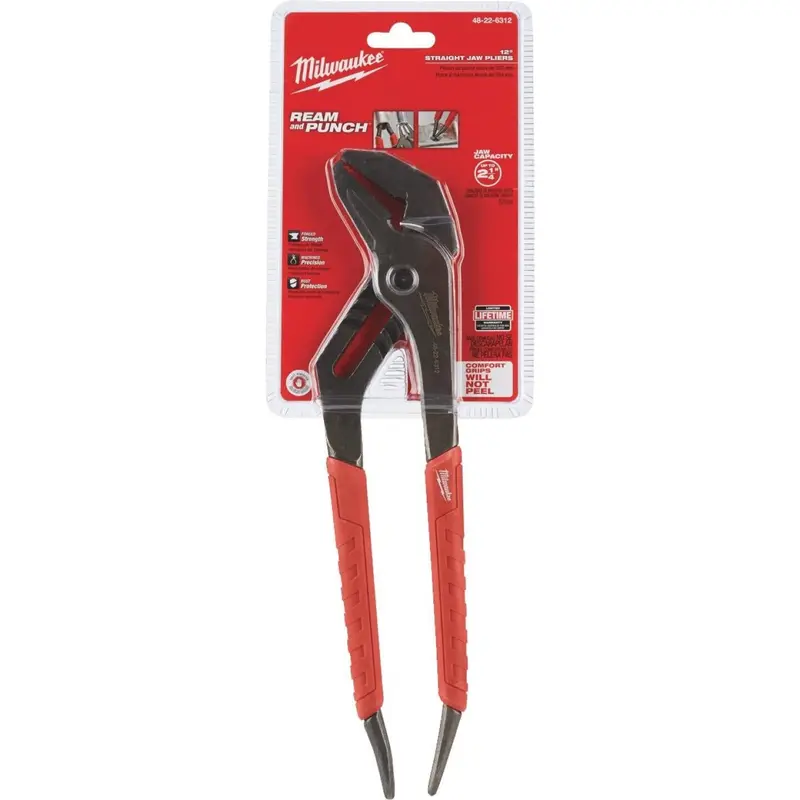 Milwaukee 12 In. Straight Jaw Groove Joint Pliers 1