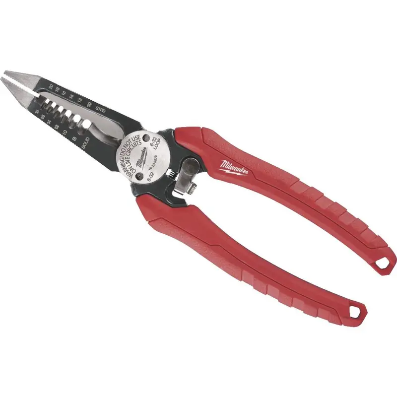 Milwaukee 7-1/2 In. 6 In 1 Combination Long Nose Pliers 1