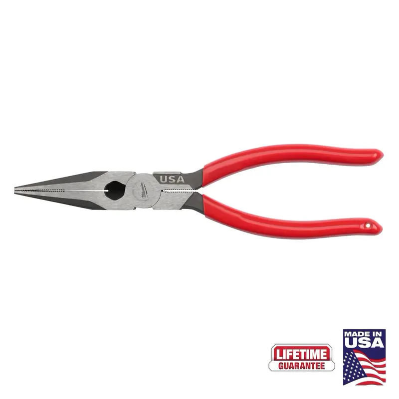 Milwaukee 8" Long Nose Pliers (Usa) 1
