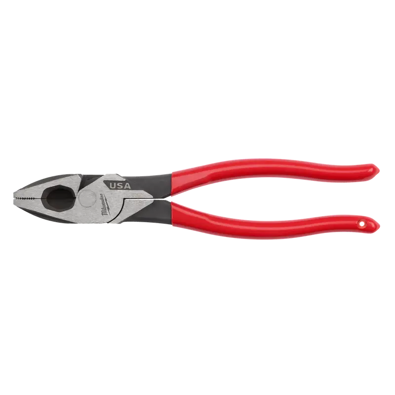 Milwaukee 9" Lineman's Dipped Grip Pliers 1