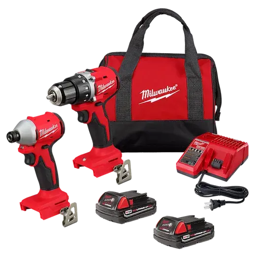 Milwaukee M18™ Compact Brushless 2-Tool Combo Kit 1