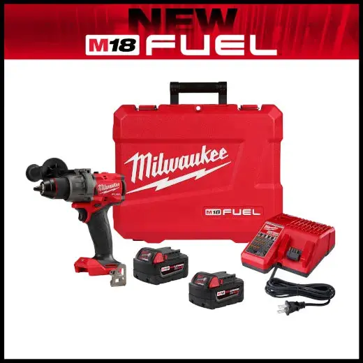 Milwaukee® M18 Fuel™ 1/2" Hammer Drill/Driver Kit 1