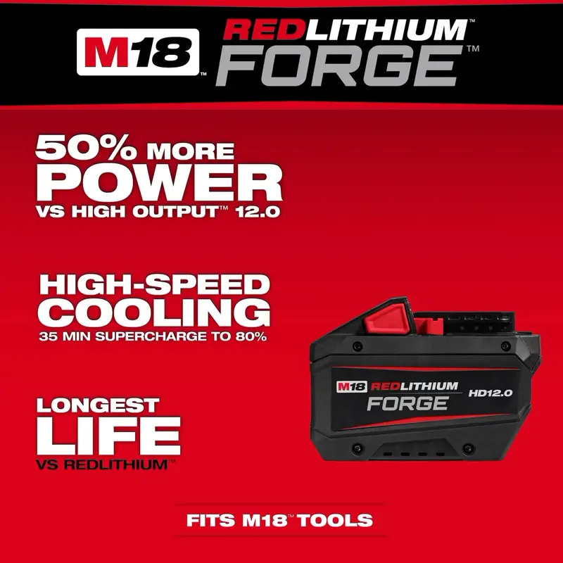 Milwaukee M18™ Redlithium™ Forge™ Hd12.0 Battery Pack 2