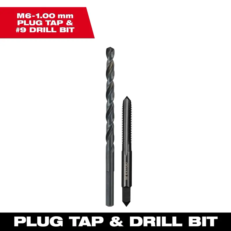 Milwaukee® Metric Straight Flute Plug Tap & Drill Bit Sets 1