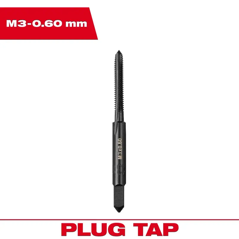 Milwaukee Metric Straight Flute Plug Taps 1