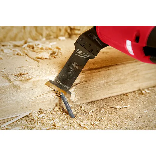 Milwaukee® Open-Lok™ 1-3/8" Titanium Enhanced Bi-Metal Multi-Material Blade 1Pk 2