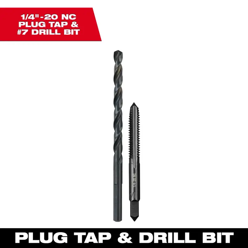 Milwaukee Sae Straight Flute Plug Tap And Drill Bit Sets 1