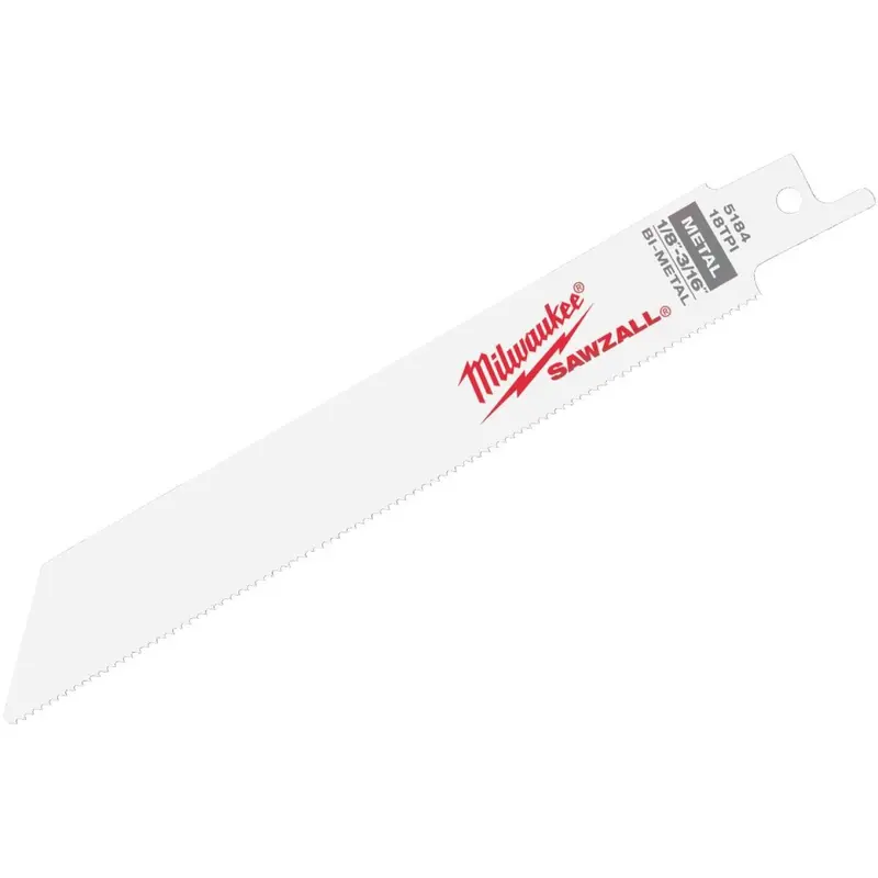Milwaukee Sawzall 6 In. 18 Tpi Metal Reciprocating Saw Blade 1