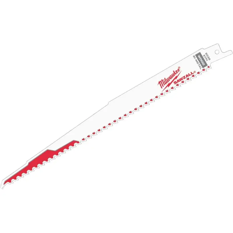 Milwaukee Sawzall 9 In. 5 Tpi Wood W/Nails Reciprocating Saw Blade (5-Pack) 1
