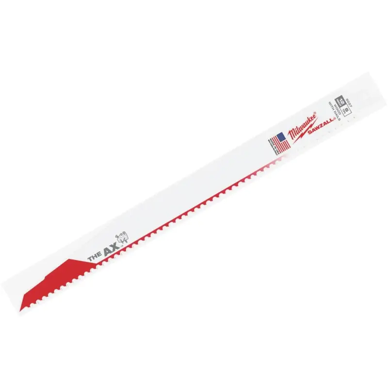 Milwaukee Sawzall The Ax 12 In. 5 Tpi Wood W/Nails Demolition Reciprocating Saw Blade 1