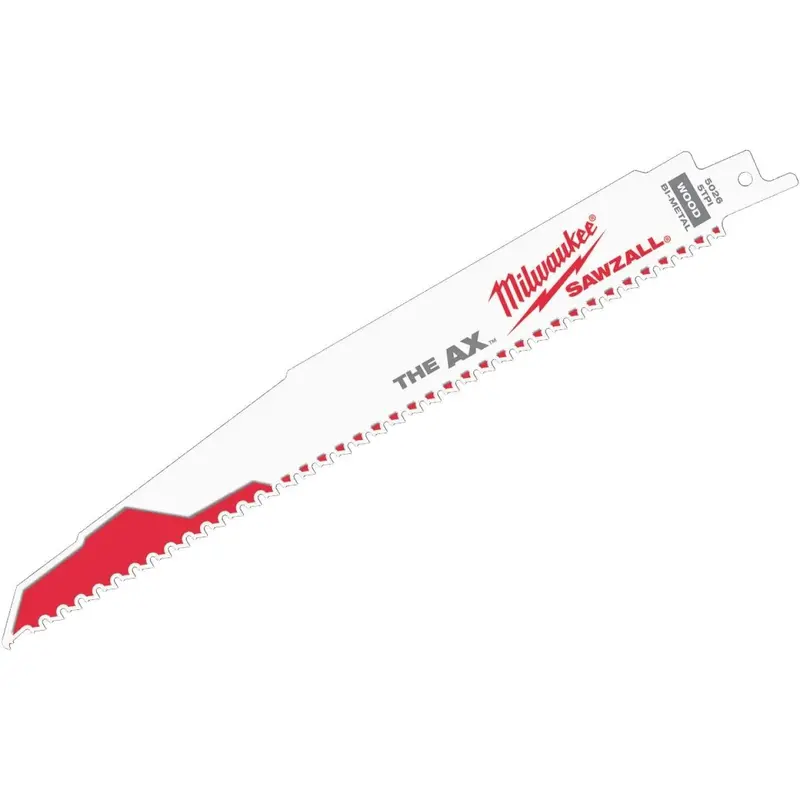 Milwaukee Sawzall The Ax 9 In. 5 Tpi Wood W/Nails Demolition Reciprocating Saw Blade (5-Pack) 1