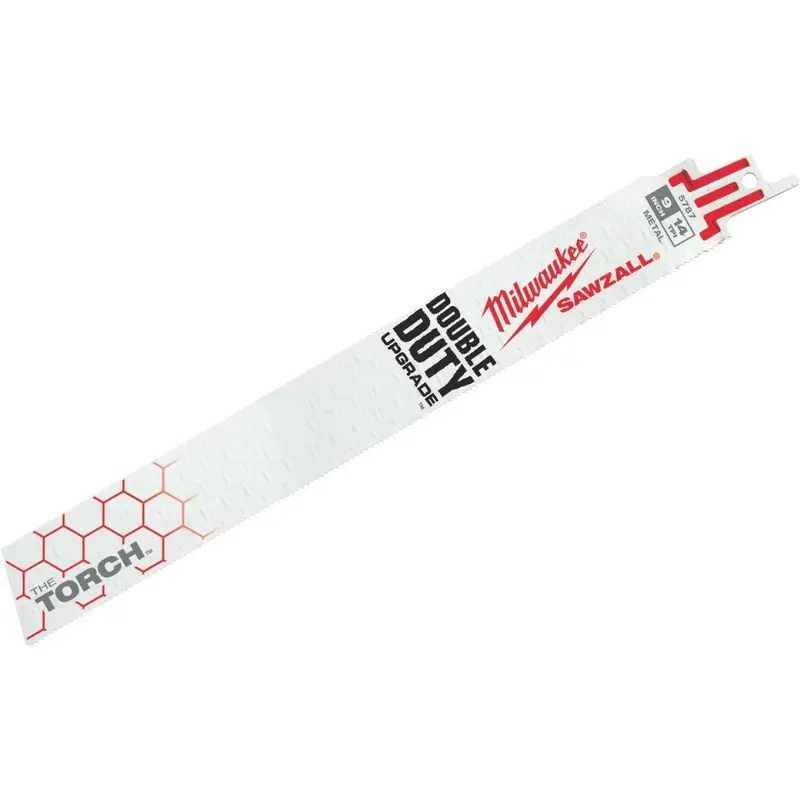Milwaukee Sawzall The Torch 9 In. 18 Tpi Metal Demolition Reciprocating Saw Blade 1