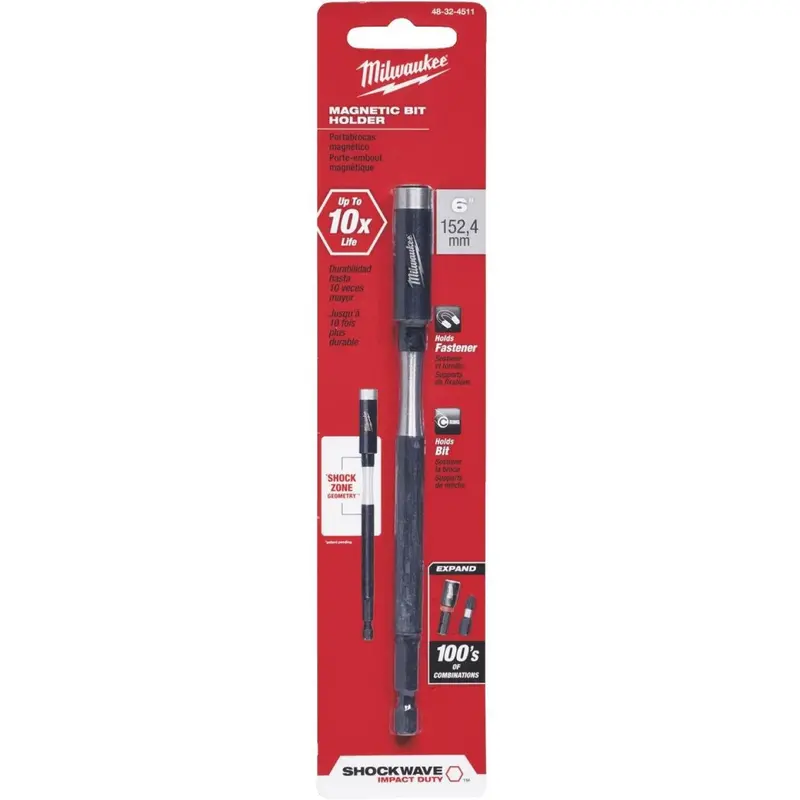Milwaukee Shockwave 6 In. Magnetic Bit Holder 1
