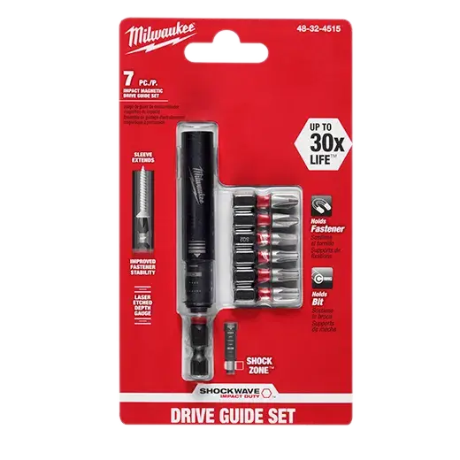 Milwaukee Shockwave™ Impact Magnetic Drive Guide Set 1