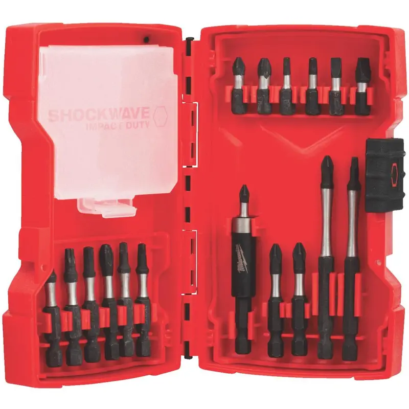 Milwaukee Shockwave Impact Screwdriver Bit Set (18-Piece) 1