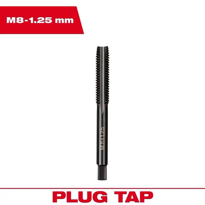 Milwaukee Straight Flute Plug Taps 11