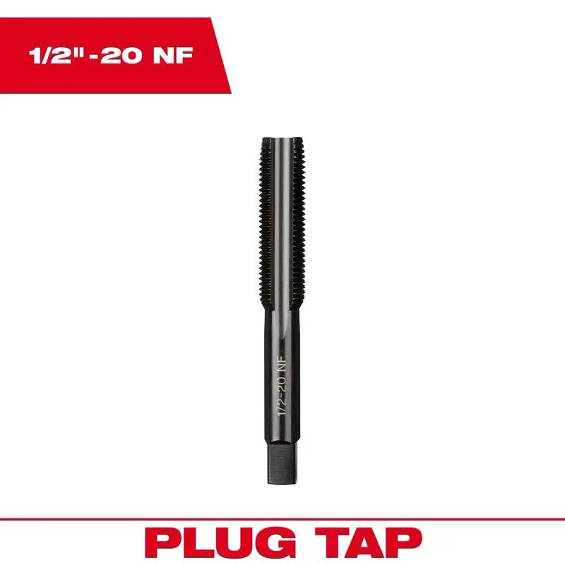Milwaukee Straight Flute Plug Taps 7