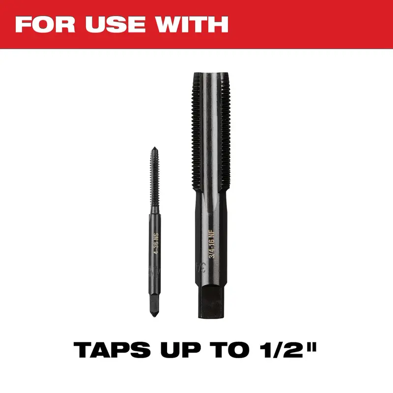 Milwaukee Tap Collet For Taps Up To 1/2” & T Handle Bar 2