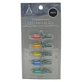 Mini Christmas Lights Led Replacement Bulb, Multi-Color, 5-Pk. 1