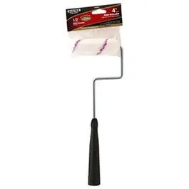 Mini Paint Roller Cover + Frame, Microfiber, 4 X 1/2-In. 1