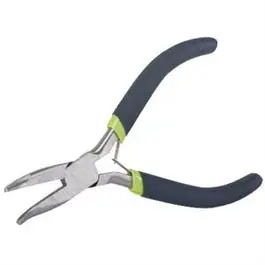 Mini Pliers, Bent-Nose, 5-In. 1