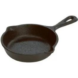 Mini Skillet/Spoon Rest, 3-1/2-In. 1