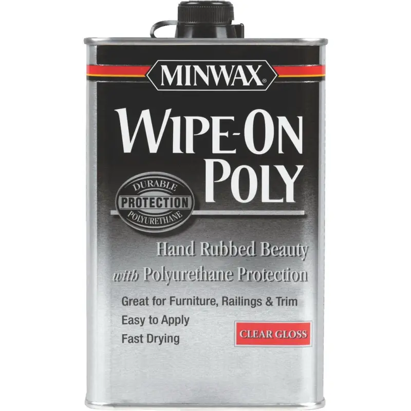 Minwax Gloss Wipe-On Interior Polyurethane, 1 Pt. 1