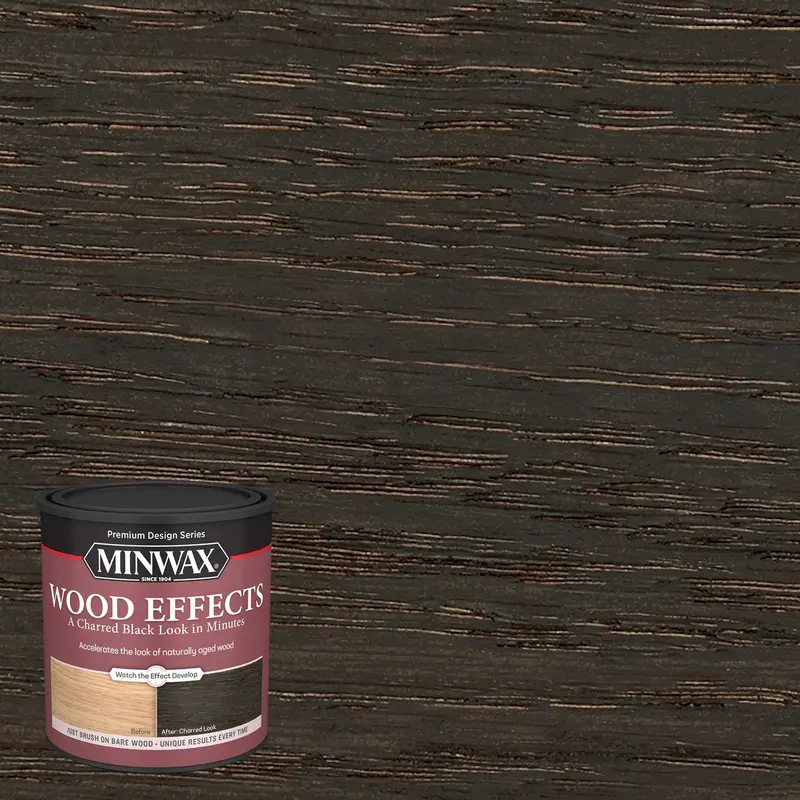 Minwax® Wood Effects, Quart, Charred Wood 1