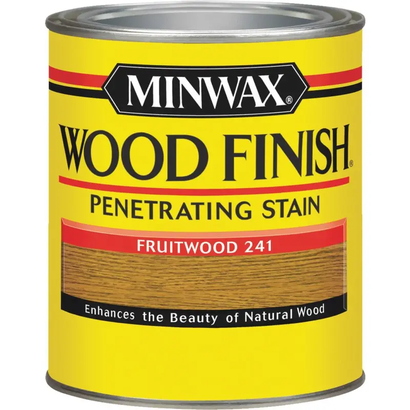Minwax Wood Finish Penetrating Stain, Fruitwood, 1 Qt. 1