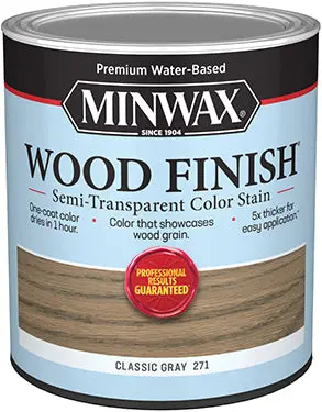 Minwax Wood Finish Semtrans Gray Qt 1