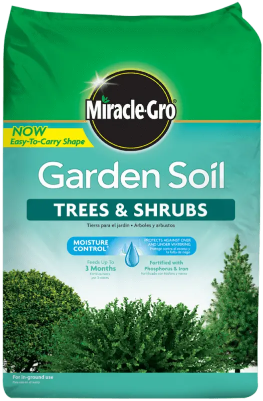 Miracle-Gro® Garden Soil For Trees & Shrubs 1