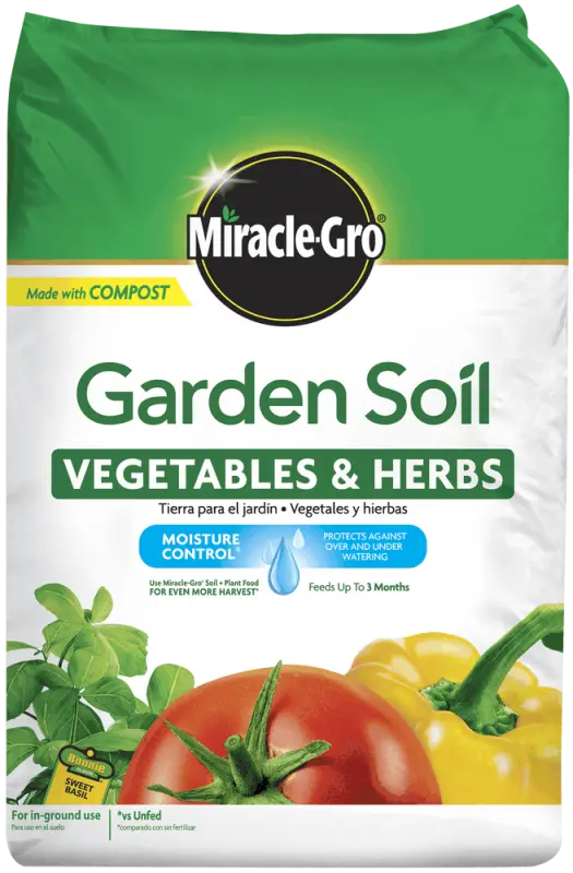 Miracle-Gro® Garden Soil For Vegetables And Herbs 1