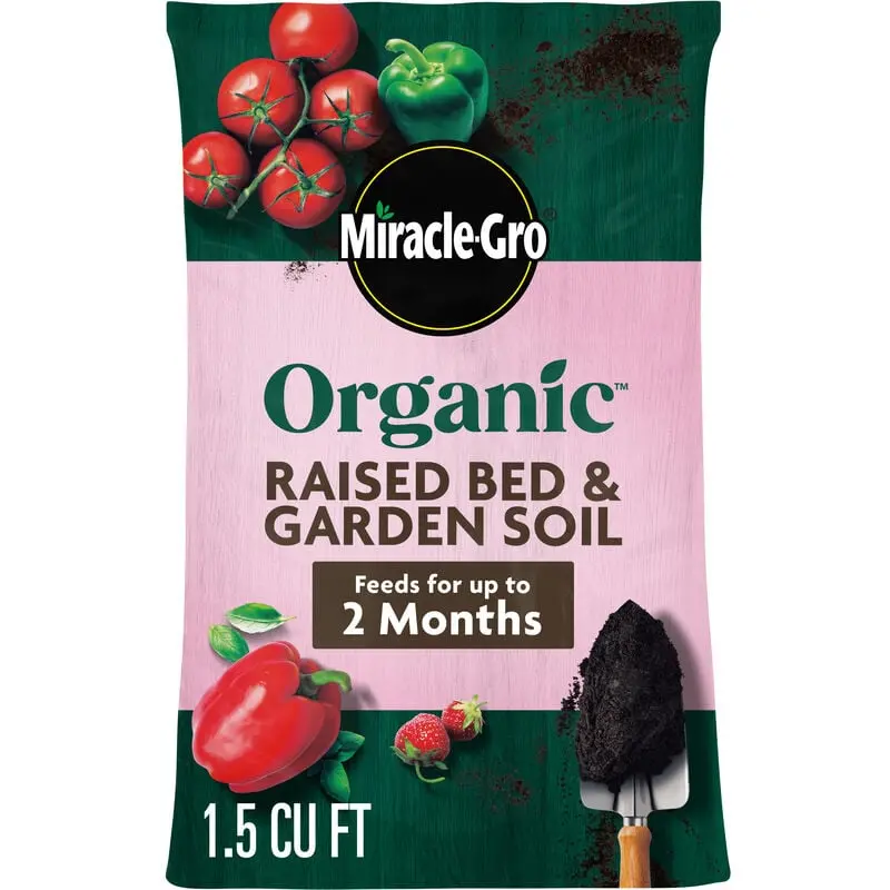 Miracle-Gro Organic™ Raised Bed & Garden Soil 1