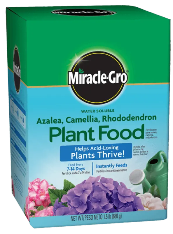 Miracle-Gro® Water Soluble Azalea, Camellia, Rhododendron Plant Food 1