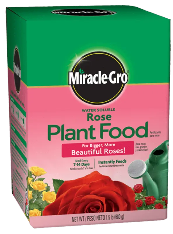 Miracle-Gro® Water Soluble Rose Plant Food 1