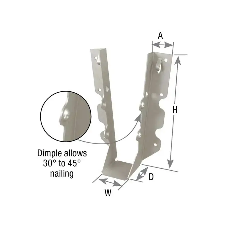 Mitek Slant Nail Face Mount Joist Hanger 1