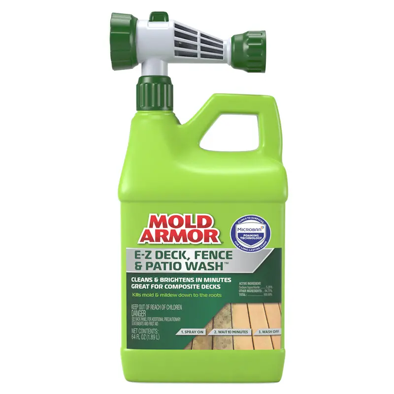 Mold Armor E-Z Deck Wash For Wood Surfaces, Composite Deck & Fence, 64 Oz. 1
