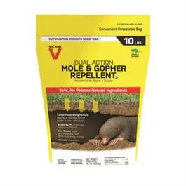 Mole & Gopher Granular Repellent, 10,000-Sq. Ft. Coverage, 10-Lbs. 1