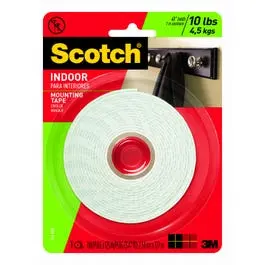 Mounting Tape, Indoor, 1 X 125-In. Roll 1